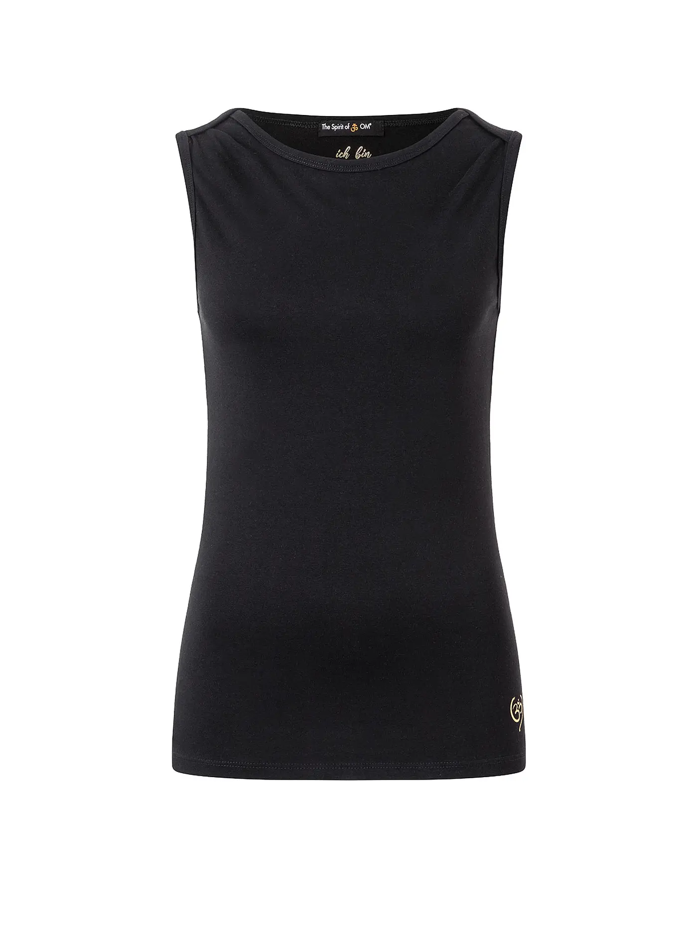 THE SPIRIT OF OM | Damen Yogatank Bambus High Neck | 